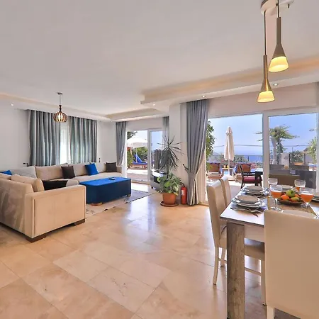 Villa Outstanding With Private Pool, Jacuzzi And Sea View In Kalkan,