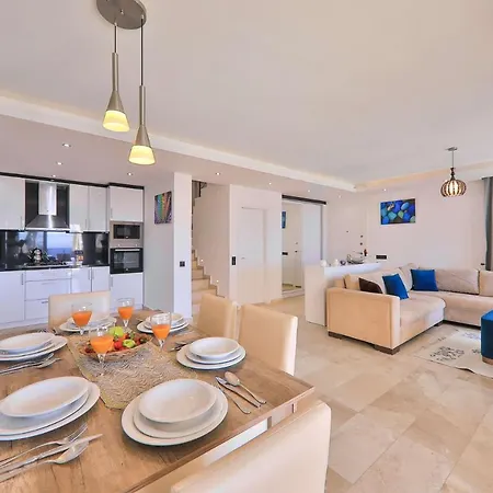 Outstanding With Private Pool, Jacuzzi And Sea View In Kalkan, * Kaş