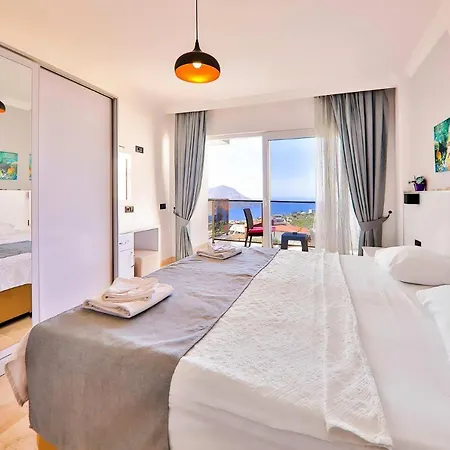 Outstanding With Private Pool, Jacuzzi And Sea View In Kalkan, * Kaş