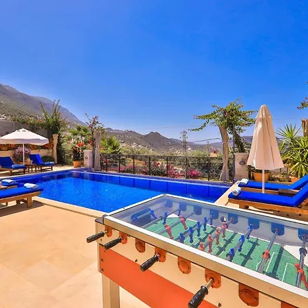 Outstanding With Private Pool, Jacuzzi And Sea View In Kalkan,