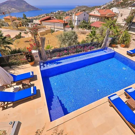 Outstanding With Private Pool, Jacuzzi And Sea View In Kalkan, Villa Kaş