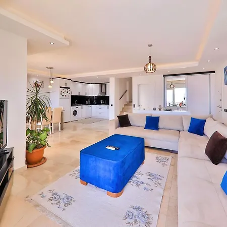 Outstanding With Private Pool, Jacuzzi And Sea View In Kalkan, 빌라 *