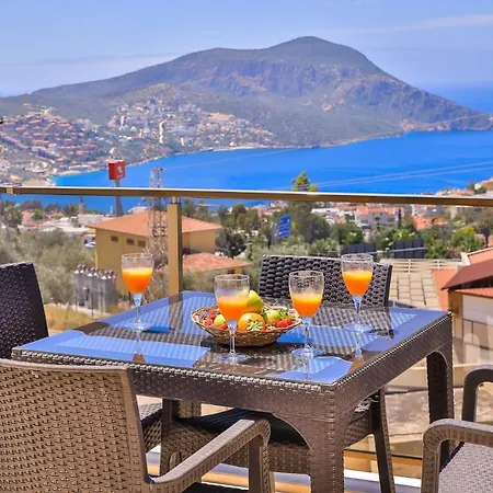 빌라 Outstanding With Private Pool, Jacuzzi And Sea View In Kalkan, *
